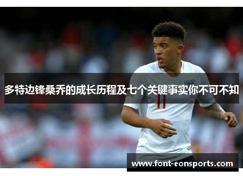 多特边锋桑乔的成长历程及七个关键事实你不可不知